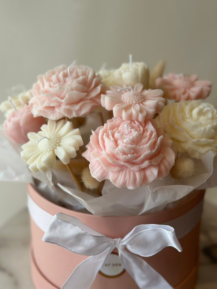 Floral Candle Bouquet