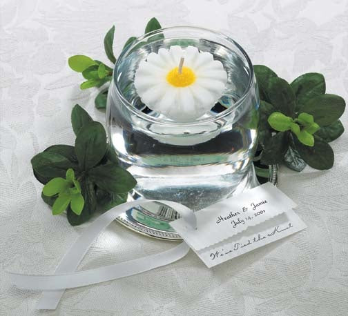 Daisy Flower Candles