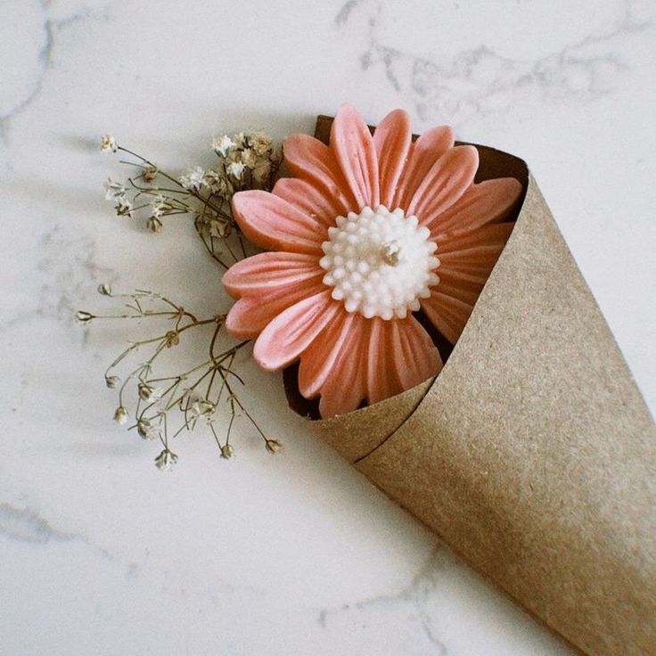 Daisy Flower Candles