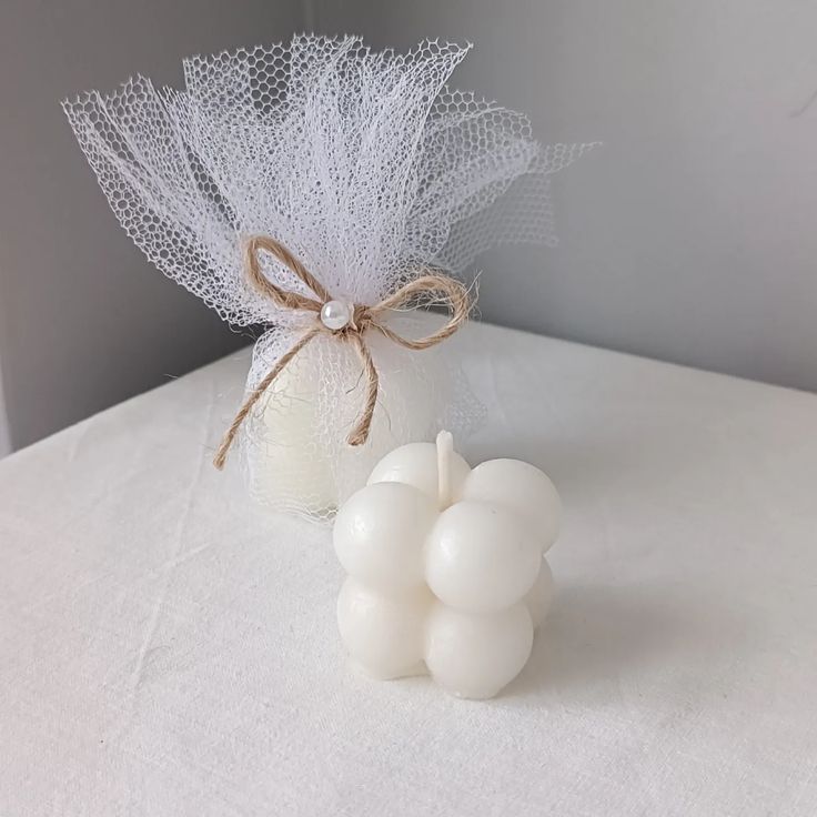 Elegant Bubble Candle