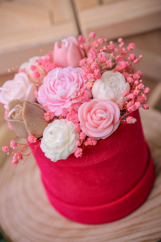 Floral Candle Bouquet