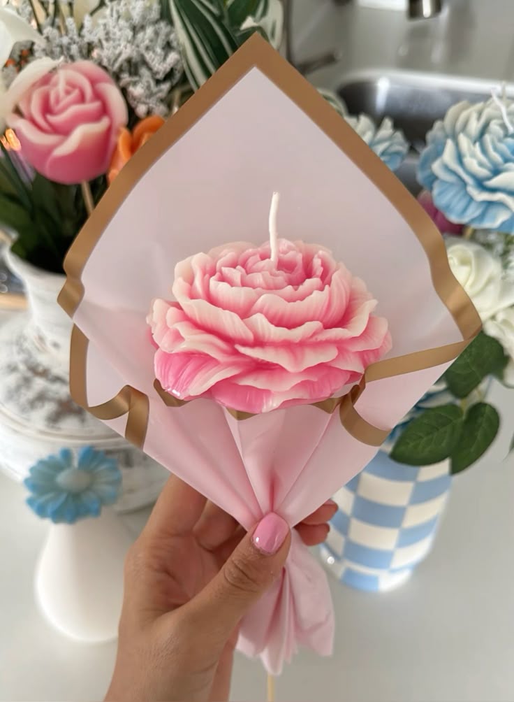 Peony Candle