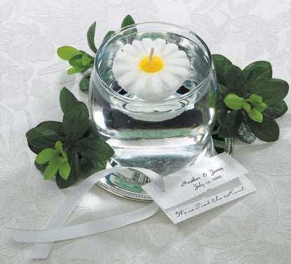 Daisy Flower Candles