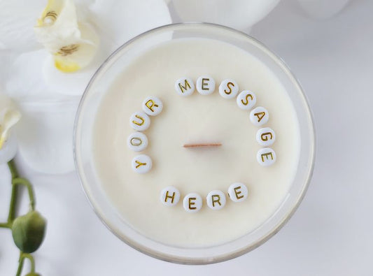 Secret Message Candle