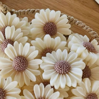 Daisy Flower Candles