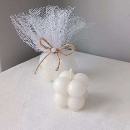Elegant Bubble Candle