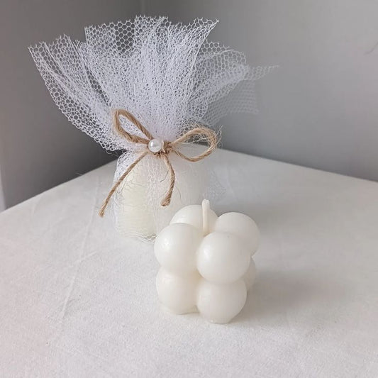 Elegant Bubble Candle